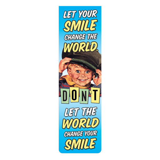 Picture of MAGNETIC BOOKMARK LET YOUR SMILE CHANGE THE WORLD